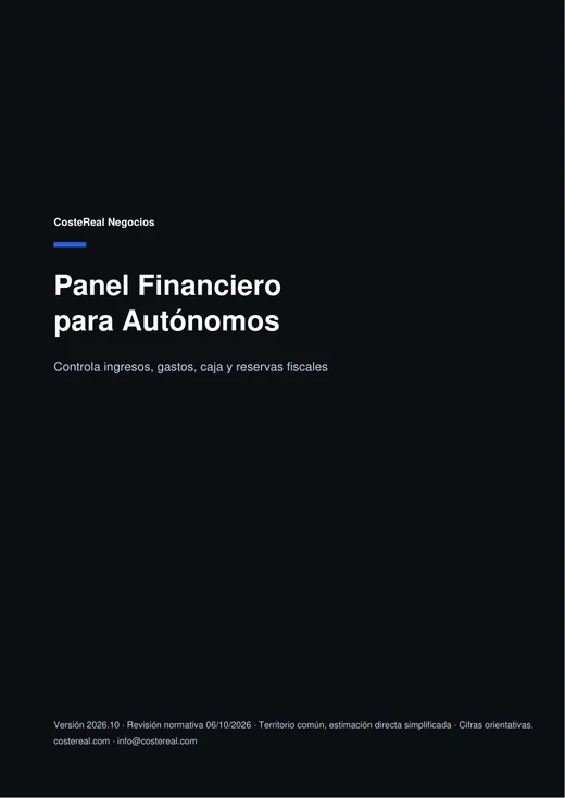 Guía del panel, 10 páginas